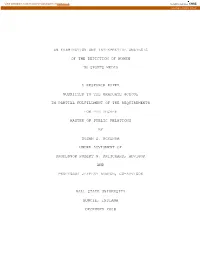 An Examination and Interpretive Anaylsis Of