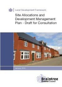 Site Allocations and Development Management Plan - Draft for Consultation