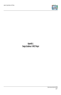 Appendix L: Design Guidelines: I-5 NCC Project