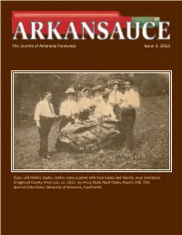 Arkansauce Issue 3, 2013