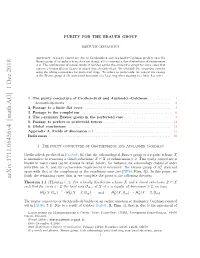 Arxiv:1711.06456V4 [Math.AG] 1 Dec 2018