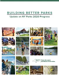 Building Better Parks: Update on NY Parks 2020 Progress (Pdf)