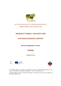 Research Theme 2: Architecture Synthesis Research Report