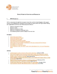 Brexit: Historical Overview and Resources