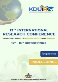Engineering Proceedings