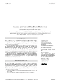 Rapunzel Syndrome with Small Bowel Malrotation