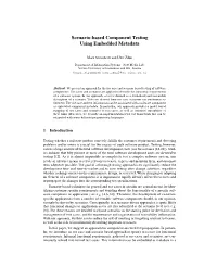 Scenario-Based Component Testing Using Embedded Metadata