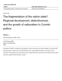 This Is the Author's Draft of a Paper Submitted for Publication in Nations