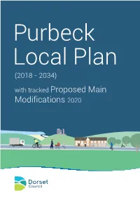 Tracked Version of the Submission Draft Purbeck Local Plan