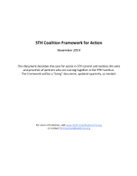STH Coalition Framework for Action