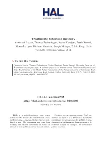Treatments Targeting Inotropy