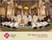 2017 Report to Donors