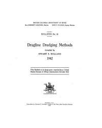 Dragline Dredging Methods