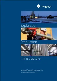 Exploration Production Infrastructure