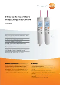 Infrared Temperature Measuring Instrument