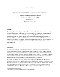 1 Research Article Exploring Attitudes of ASP.NET Web Developers