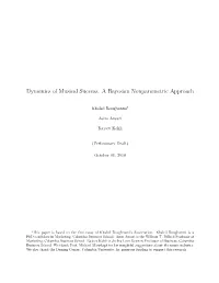Dynamics of Musical Success: a Bayesian Nonparametric Approach