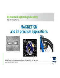 MAGNETISM and Its Practical Applications