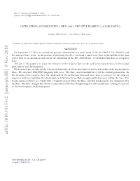 Oscillations Accompanying a He I 10830 {\AA} Negative Flare in a Solar