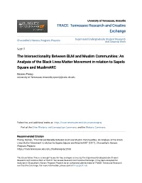 The Intersectionality Between BLM and Muslim Communities: an Analysis of the Black Lives Matter Movement in Relation to Sapelo Square and Muslimarc