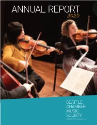 2020 ANNUAL REPORT // 3 Our Supporters