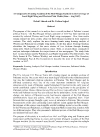 A Comparative Framing Analysis of the Red Mosque Incident in the Coverage of Local Right Wing and Western Print Media (June – Aug 2007)