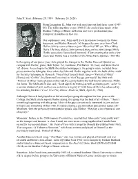 John Scott Obit