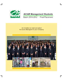 Placement 2011