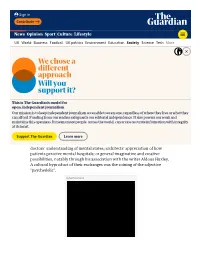 We Chose a Different Approach Will You Support
