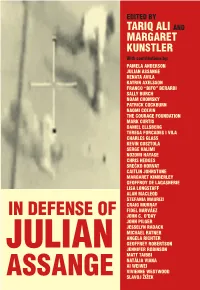 In Defense of Julian Assange