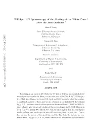 WZ Sge: HST Spectroscopy of the Cooling of the White Dwarf After The