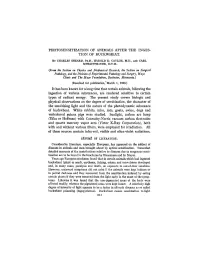 TION of BUCKWHEAT. It Has Been Known for a Long Time That Certain