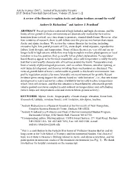 A Review of the Theories to Explain Arctic and Alpine Treelines Around the World†