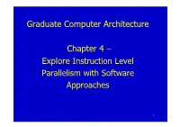 Graduate Computer Architecture Chapter