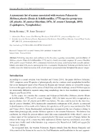 Russell & Tennent: a Synonymic List of Names Associated With