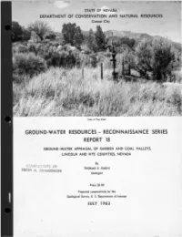 Ground-Water Resources- Reconnaissance Series Report 18