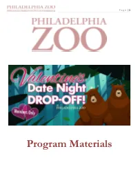 Program Materials