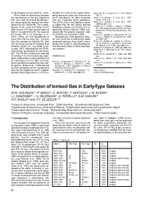 The Distribution of Ionised Gas in Early-Type Galaxies