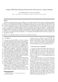 Compact LWFA-Based Extreme Ultraviolet Free Electron Laser: Design Constraints