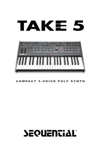 Take 5 User's Guide