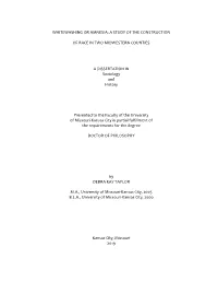 Whitewashing Or Amnesia: a Study of the Construction