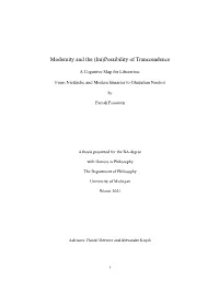 Modernity and the (Im)Possibility of Transcendence
