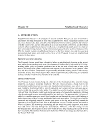 Chapter 10: Neighborhood Character