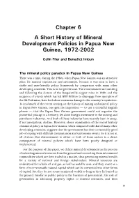 Policy Making and Implementation: Studies from Papua New Guinea