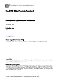 Uva-DARE (Digital Academic Repository)