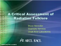 Folklore Debunking