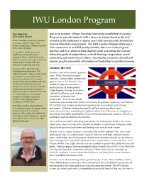 IWU London Program