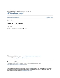 LARAVEL Vs SYMFONY