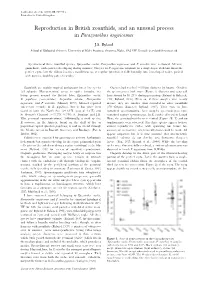 Reproduction in British Zoanthids, and an Unusual Process in Parazoanthus Anguicomus