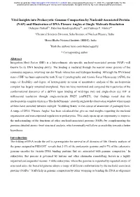 (NAP) and Illustration of DNA Flexure Angles at Single Molecule Resolution Debayan Purkait†A, Debolina Bandyopadhyay†A, and Padmaja P